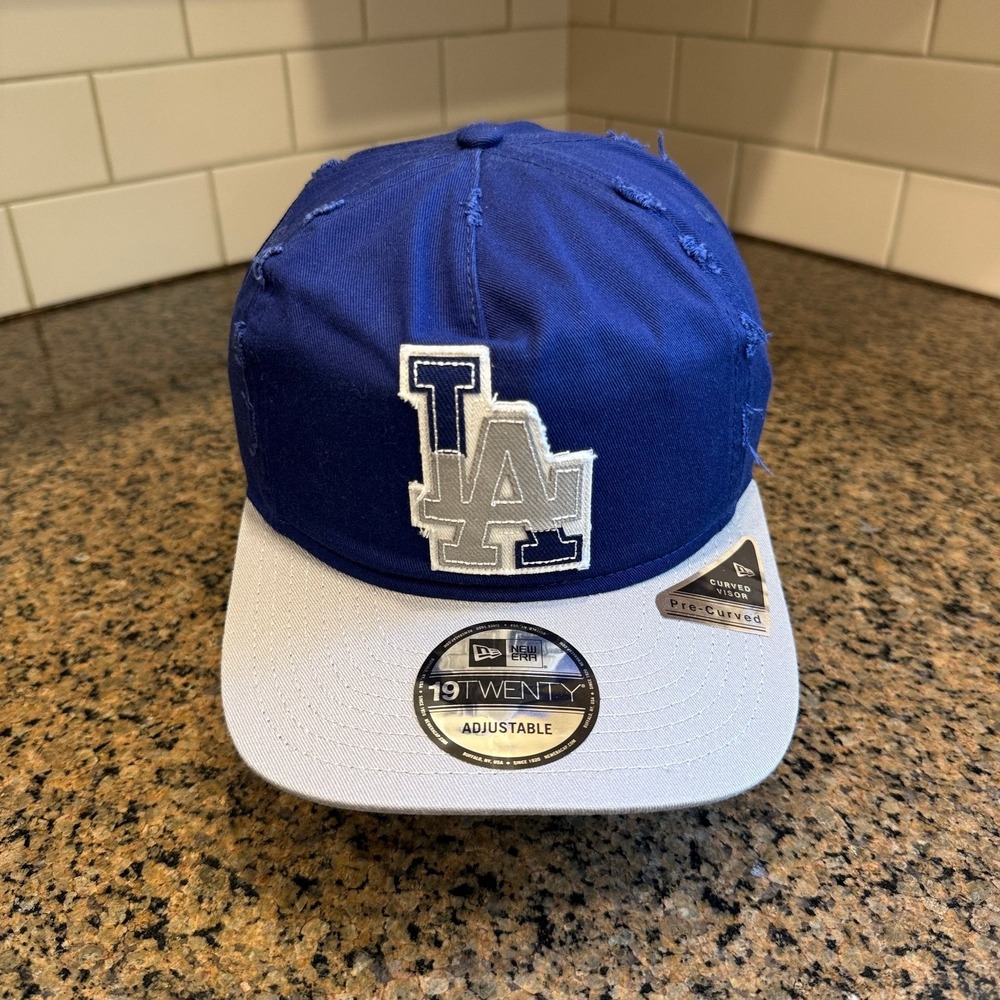 Los Angeles Dodgers New Era 9TWENTY Adjustable Hat Blue Grey 1980 All-Star Game
